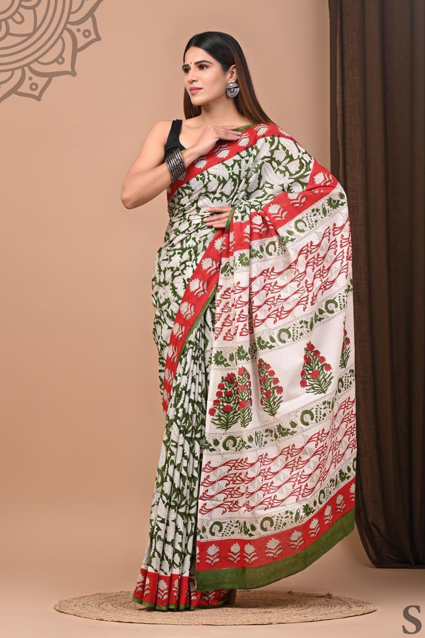 Cotton Mul Saree