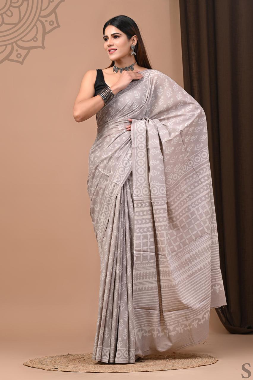 Cotton Mul Saree