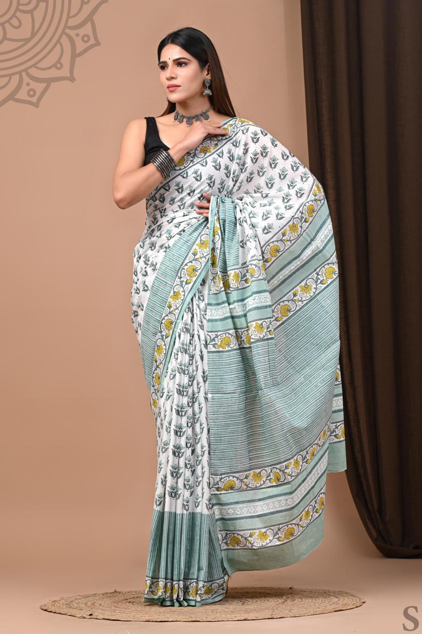 Cotton Mul Saree