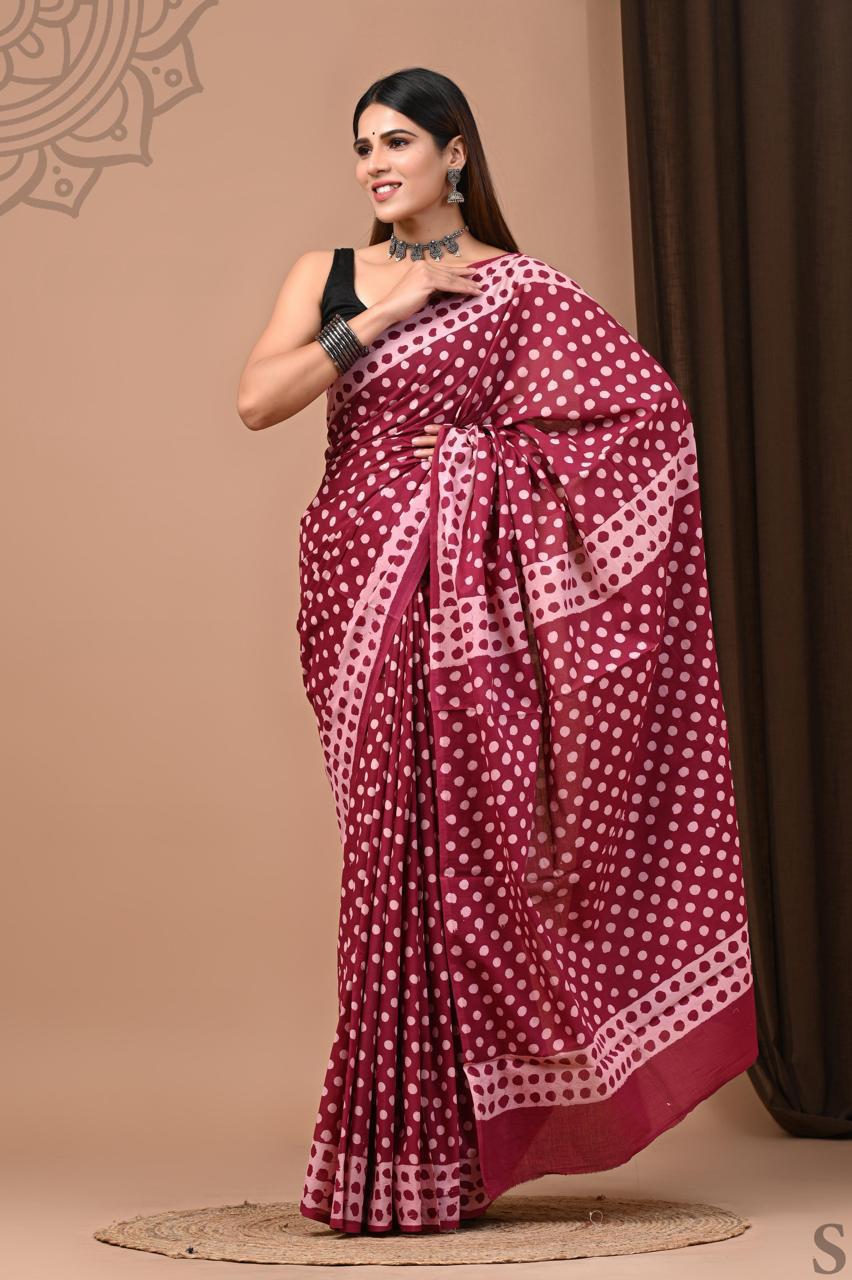 Cotton Mul Saree