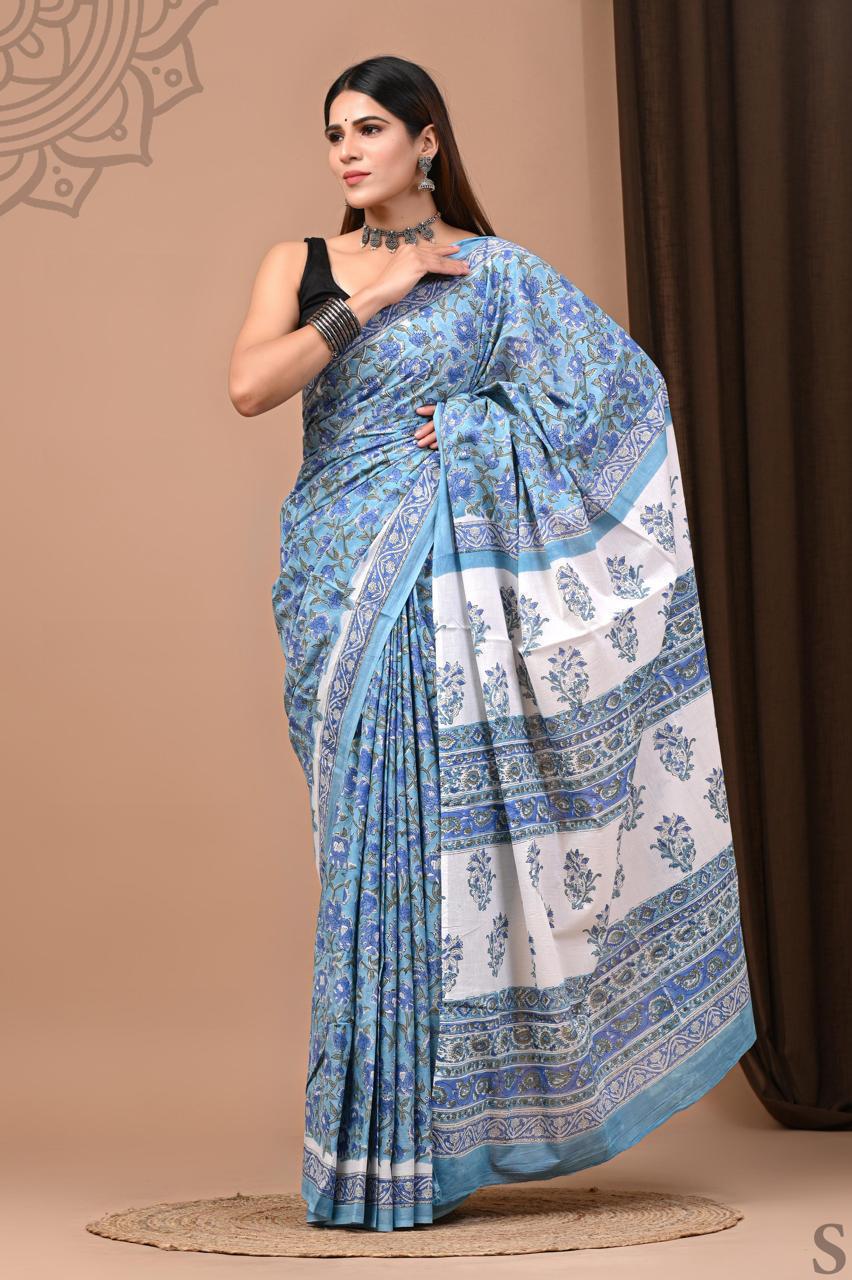 Cotton Mul Saree