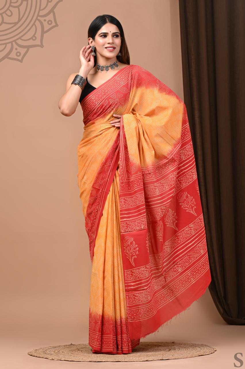 Cotton Mul Saree