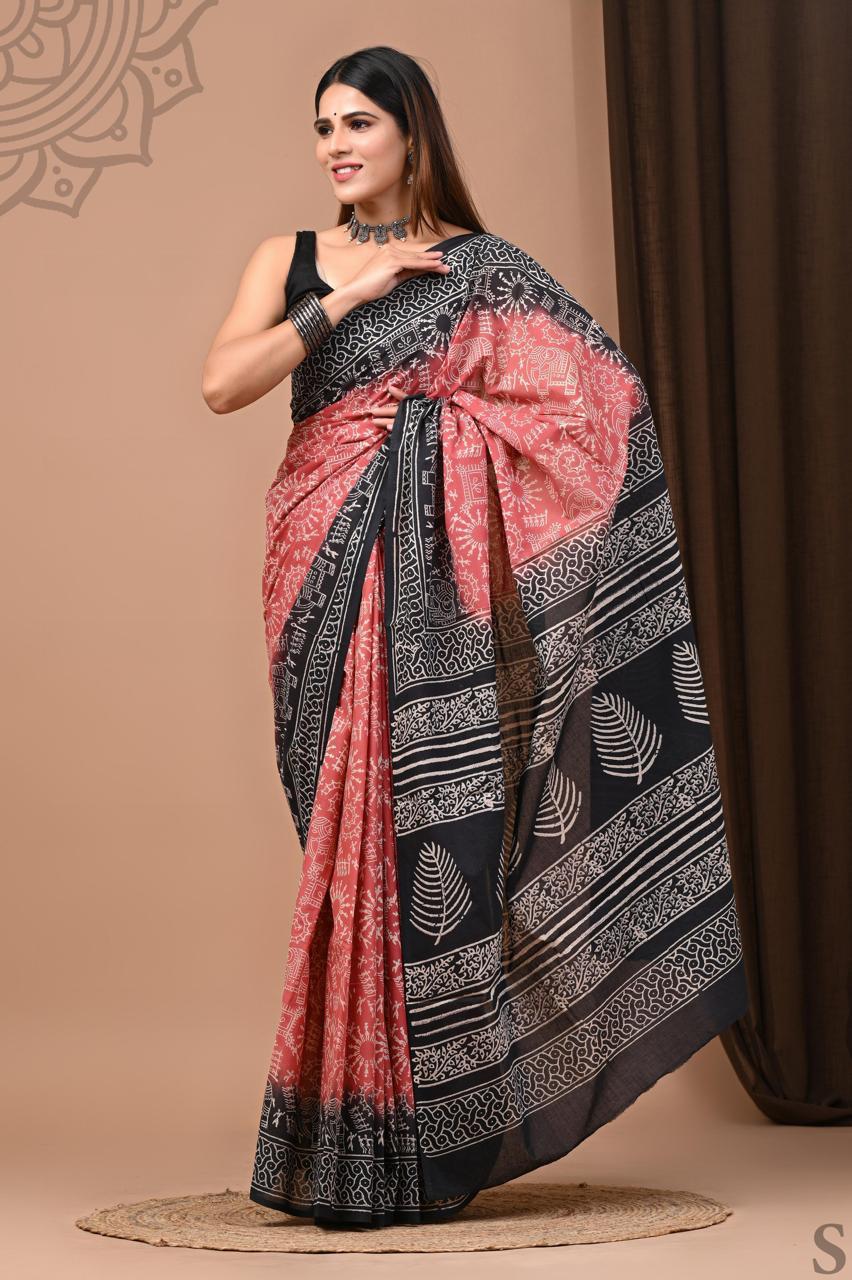 Cotton Mul Saree