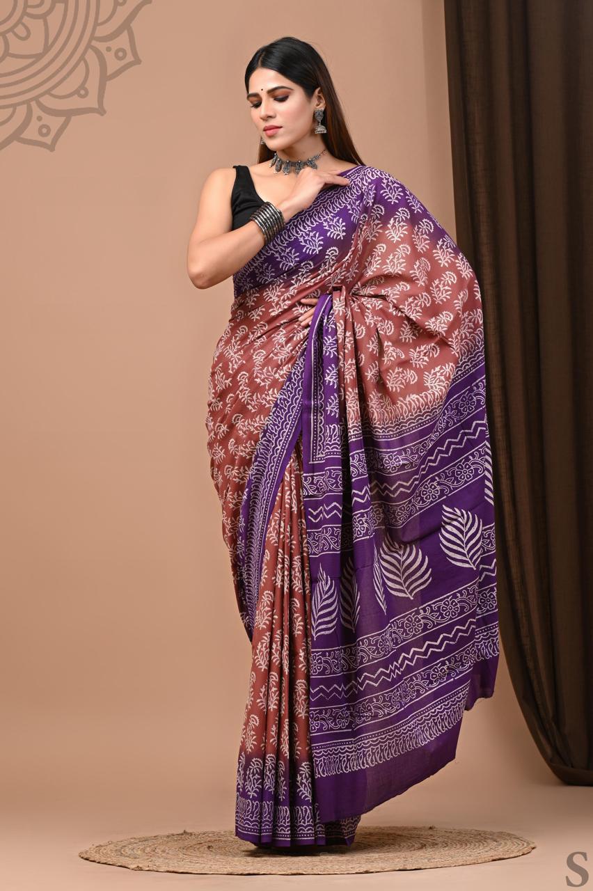 Cotton Mul Saree