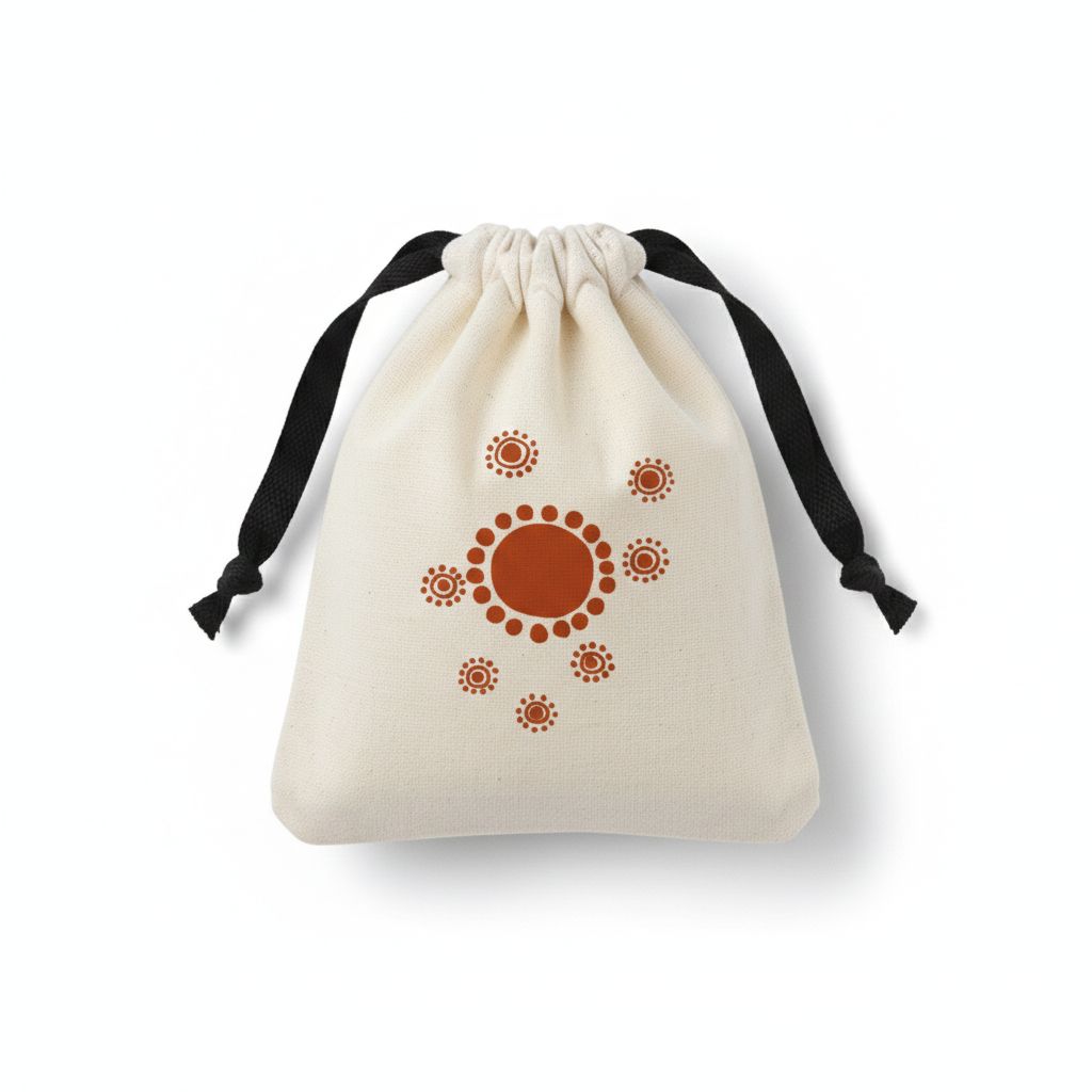 Premium Cotton Pouch (6x5 Inches) – Reusable Drawstring Gift Pouch