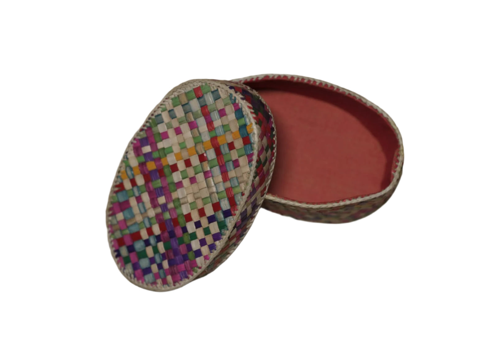 Screwpine Oval Multicolour Box