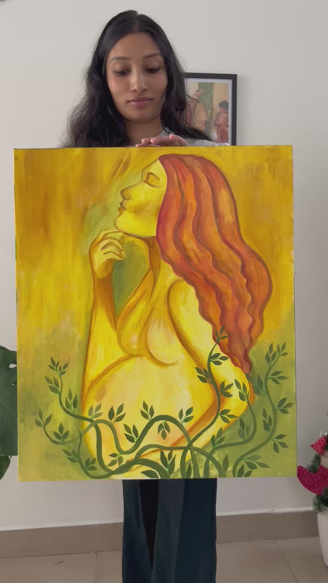 Mother Earth pregnancy series art work