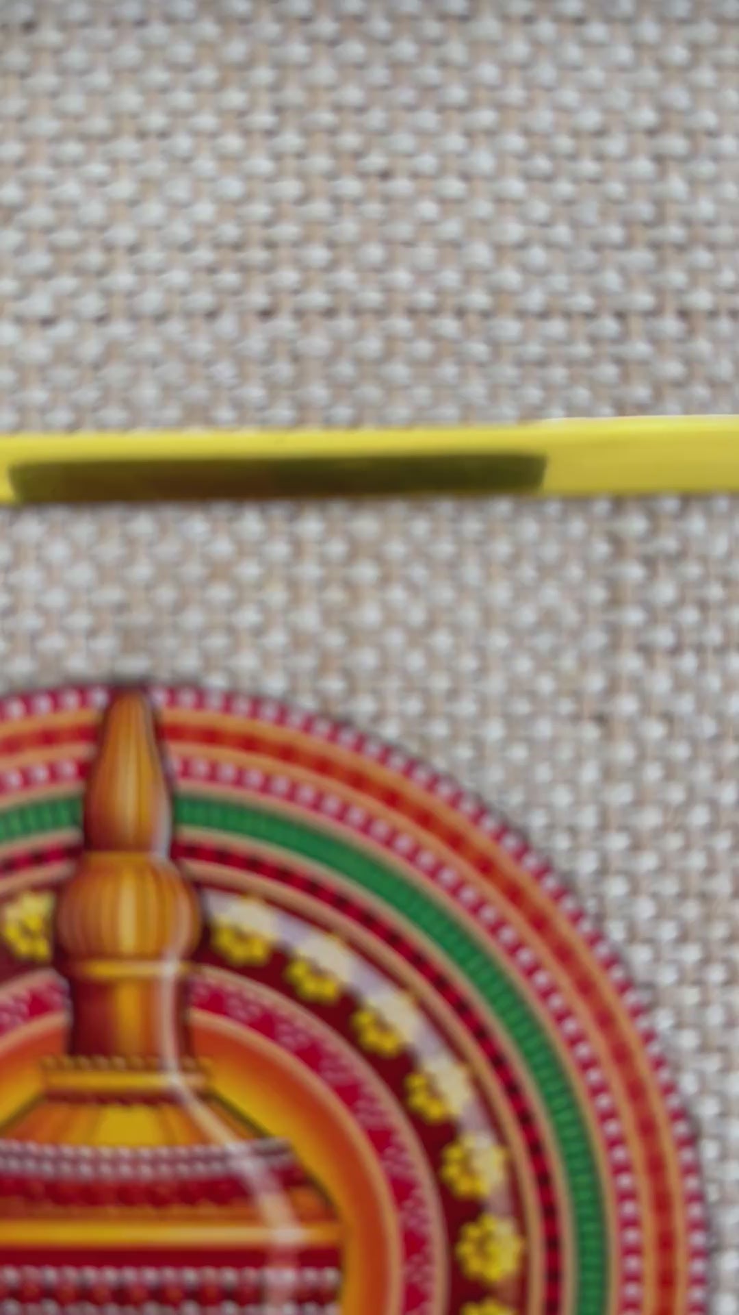 Authentic Handcrafted Kathakali Face Wall Art for Home Decor